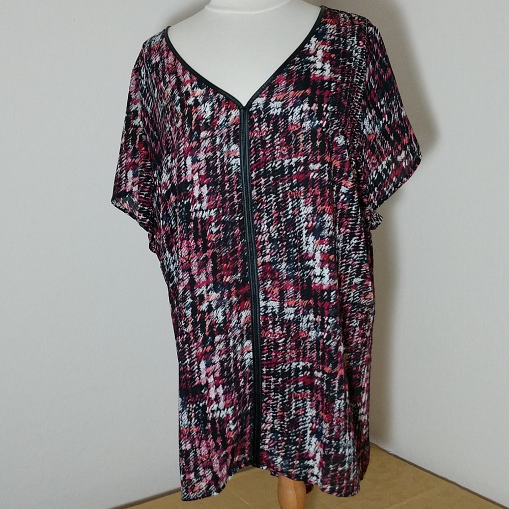 Lane Bryant high low blouse sz 26/28